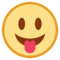 Faccina Che Mostra La Lingua