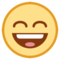 Faccina Con Sorriso E Occhi Sorridenti