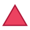 Triangolo Rosso Con Punta Verso L’Alto