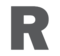 Simbolo Indicatore Regionale Lettera R