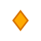 Rombo Arancione Piccolo