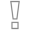 Punto Esclamativo Bianco