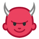 Angry Face with Horns Angry Face with Horns