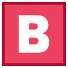 B Button (Blood Type) B Button (Blood Type)