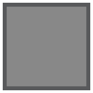 Black Large Square Black Large Square