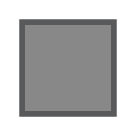 Black Medium Square Black Medium Square
