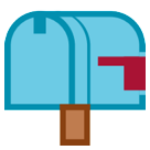 Closed Mailbox with Lowered Flag Closed Mailbox with Lowered Flag