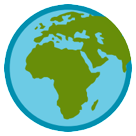 Globe Showing Europe-Africa Globe Showing Europe-Africa
