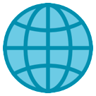 Globe with Meridians Globe with Meridians