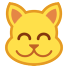Grinning Cat with Smiling Eyes Grinning Cat with Smiling Eyes