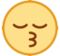 Kissing Face with Closed Eyes Kissing Face with Closed Eyes