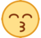 Kissing Face with Smiling Eyes Kissing Face with Smiling Eyes