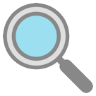 Magnifying Glass Tilted Left Magnifying Glass Tilted Left