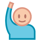 Person Raising Hand Person Raising Hand