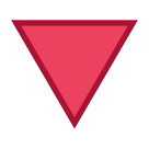 Red Triangle Pointed Down Red Triangle Pointed Down