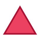 Red Triangle Pointed Up Red Triangle Pointed Up