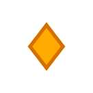 Small Orange Diamond Small Orange Diamond