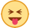 Squinting Face with Tongue Squinting Face with Tongue