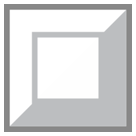 White Square Button White Square Button