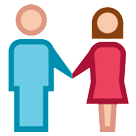 Woman and Man Holding Hands Woman and Man Holding Hands