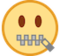 Zipper-Mouth Face Zipper-Mouth Face