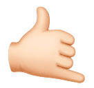 Жест «позвони мне»: очень светлый тон кожи для Huawei HarmonyOS 4.0