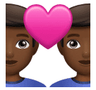 Закохана пара: чоловік чоловік темний тон шкіри для Huawei HarmonyOS 4.0