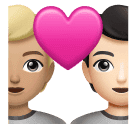 Couple avec cœur: Personne, Personne, Peau Moyennement Claire, Peau Claire