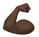 Бицепс: самый темный тон кожи для Huawei HarmonyOS 4.0