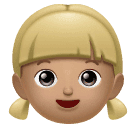 Девочка: светлый тон кожи для Huawei HarmonyOS 4.0