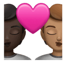 Baiser: Personne, Personne, Peau Moyennement Foncée, Peau Moyennement Claire