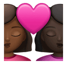 Baiser: Femme, Femme, Peau Moyennement Foncée, Peau Foncée