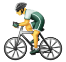 Мужчина на велосипеде для Huawei HarmonyOS 4.0