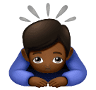 Чоловік кланяється: темний тон шкіри для Huawei HarmonyOS 4.0