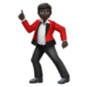 Танцующий мужчина: очень темный тон кожи для Huawei HarmonyOS 4.0