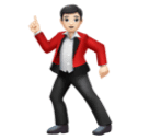 Танцующий мужчина: очень светлый тон кожи для Huawei HarmonyOS 4.0