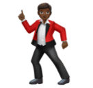 Танцующий мужчина: темный тон кожи для Huawei HarmonyOS 4.0