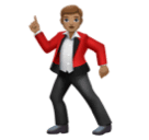 Танцующий мужчина: средний тон кожи для Huawei HarmonyOS 4.0