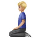 Чоловік на колінах: світлий тон шкіри для Huawei HarmonyOS 4.0