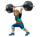 Мужчина со штангой: средний тон кожи для Huawei HarmonyOS 4.0