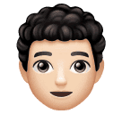 Мужчина: очень светлый тон кожи кудрявые волосы для Huawei HarmonyOS 4.0