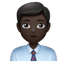 Офісний працівник-чоловік: дуже темний тон шкіри для Huawei HarmonyOS 4.0