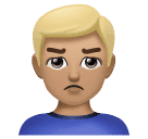 Обиженный мужчина: светлый тон кожи для Huawei HarmonyOS 4.0