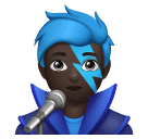 Мужчина-певец: очень темный тон кожи для Huawei HarmonyOS 4.0