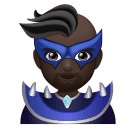 Чоловік-суперлиходій: дуже темний тон шкіри для Huawei HarmonyOS 4.0