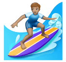 Серфінгіст: середній тон шкіри для Huawei HarmonyOS 4.0