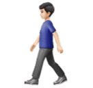 Мужчина идет: очень светлый тон кожи для Huawei HarmonyOS 4.0