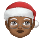 Санта: темный тон кожи для Huawei HarmonyOS 4.0