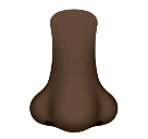 Нос: очень темный тон кожи для Huawei HarmonyOS 4.0