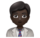 Employé De Bureau (Tous Genres): Peau Foncée
